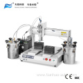 epoxy resin adhesive glue dynamic mixing dispensing machine with heating and cleaning function